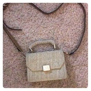 Light brown textured purse